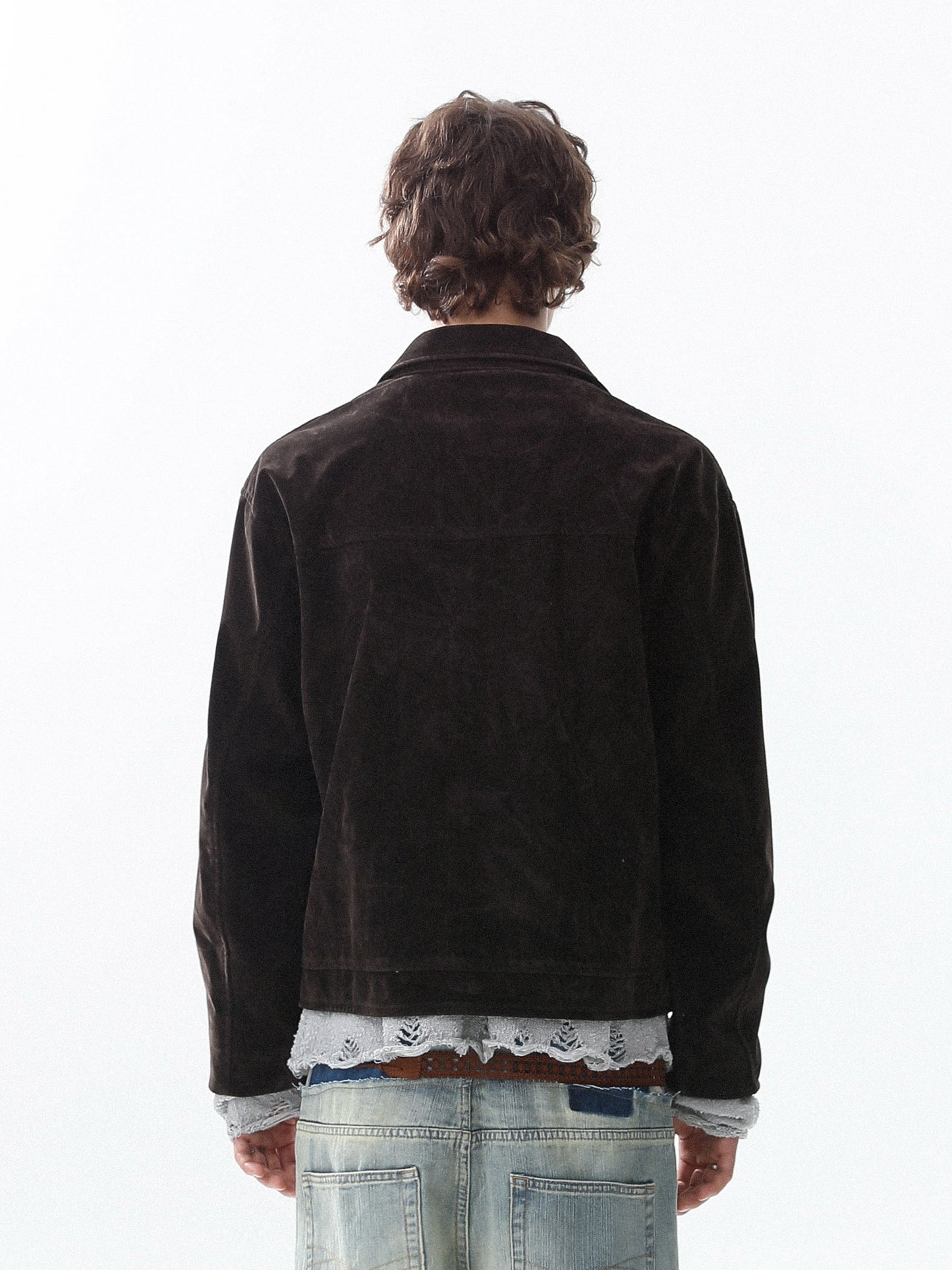 Suede Fireman Jaceket (2color)