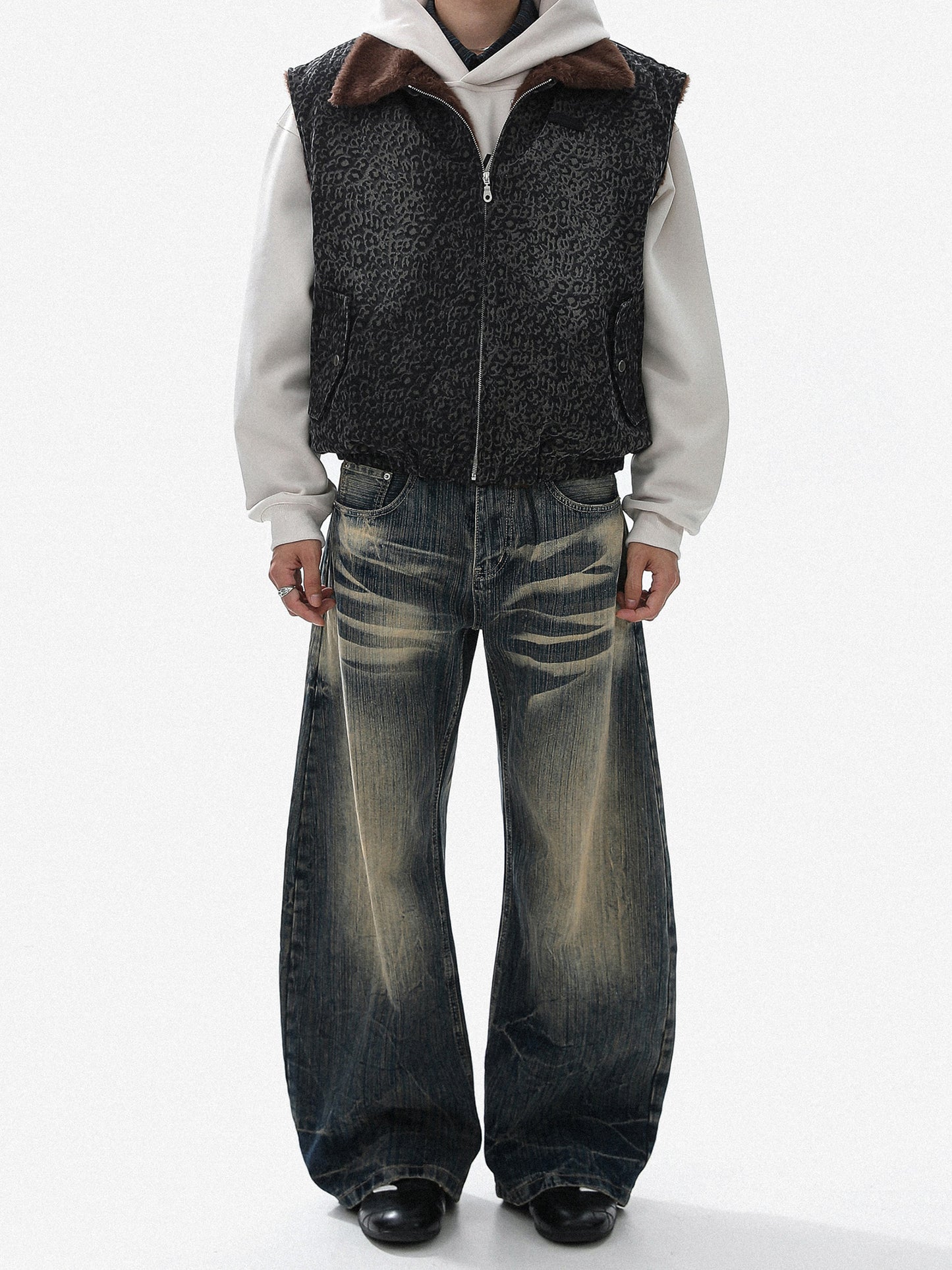 Dark Indigo Washed Denim