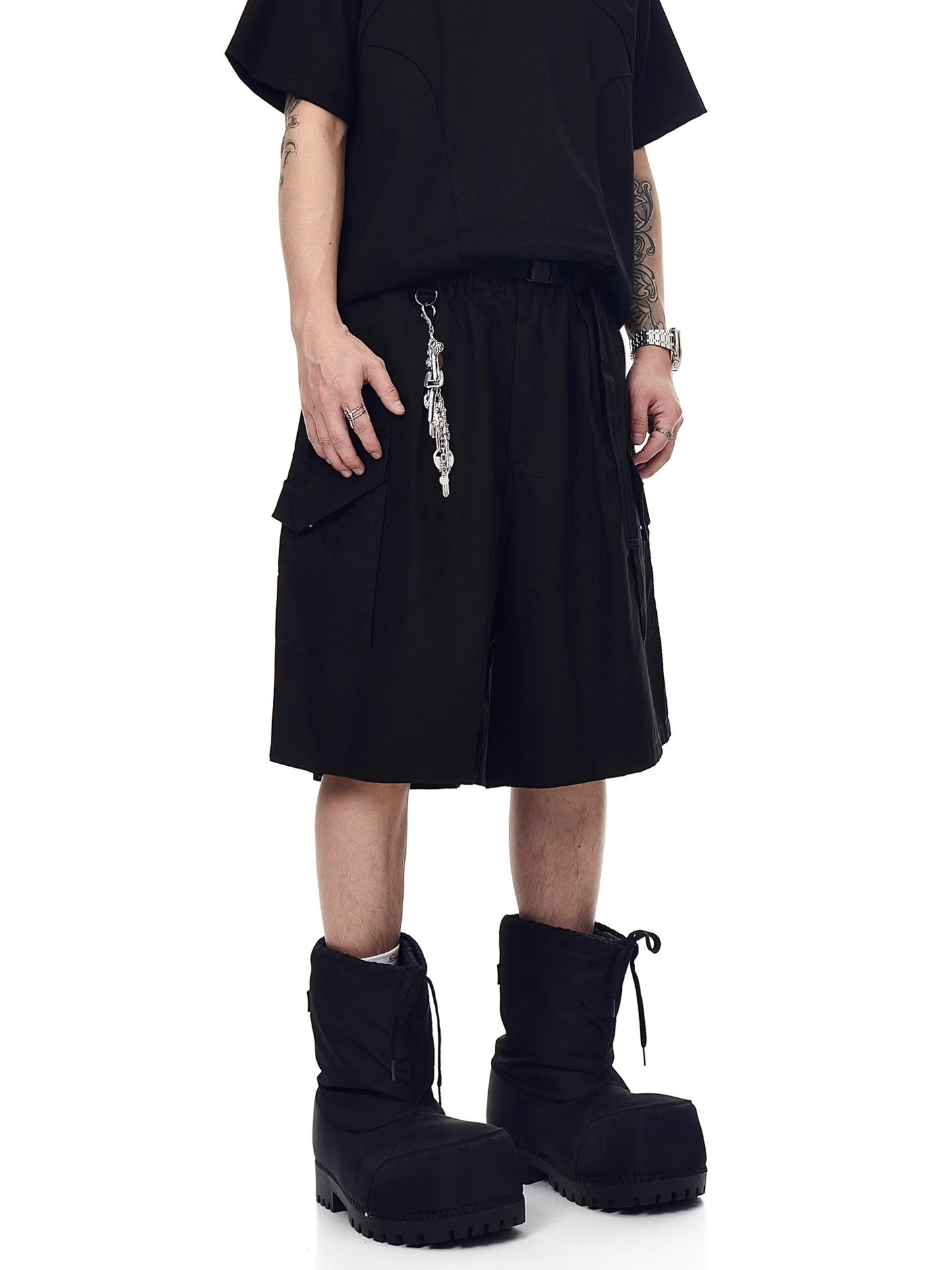 Nylon Muiti Pocket Shorts