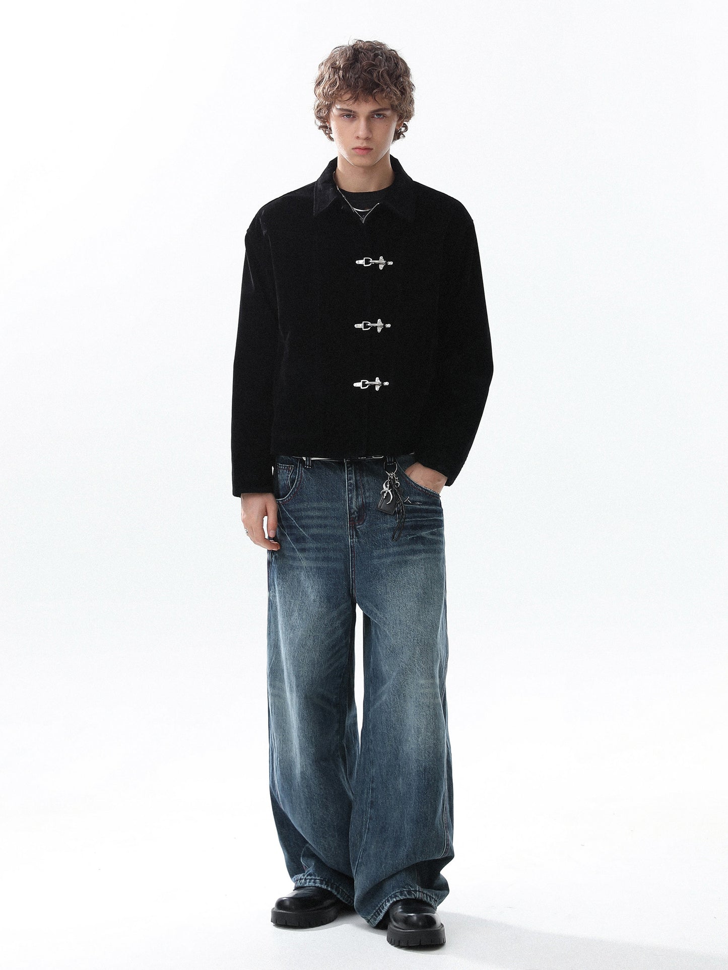 Suede Fireman Jaceket (2color)