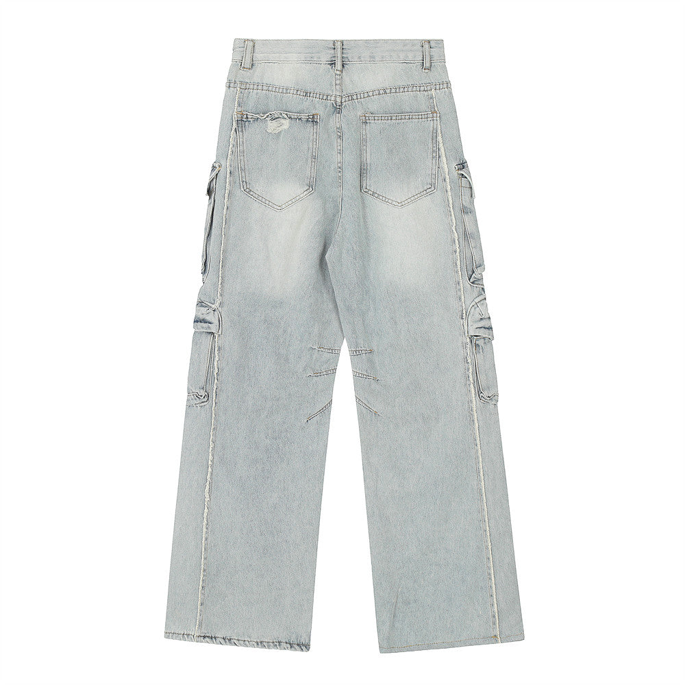 Heavy Weight Denim Cargopants (2color)