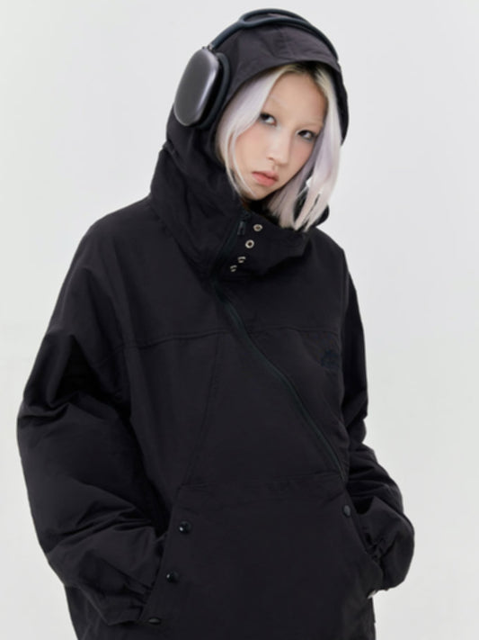 Oversized Functional Hooded Jacket (2color)