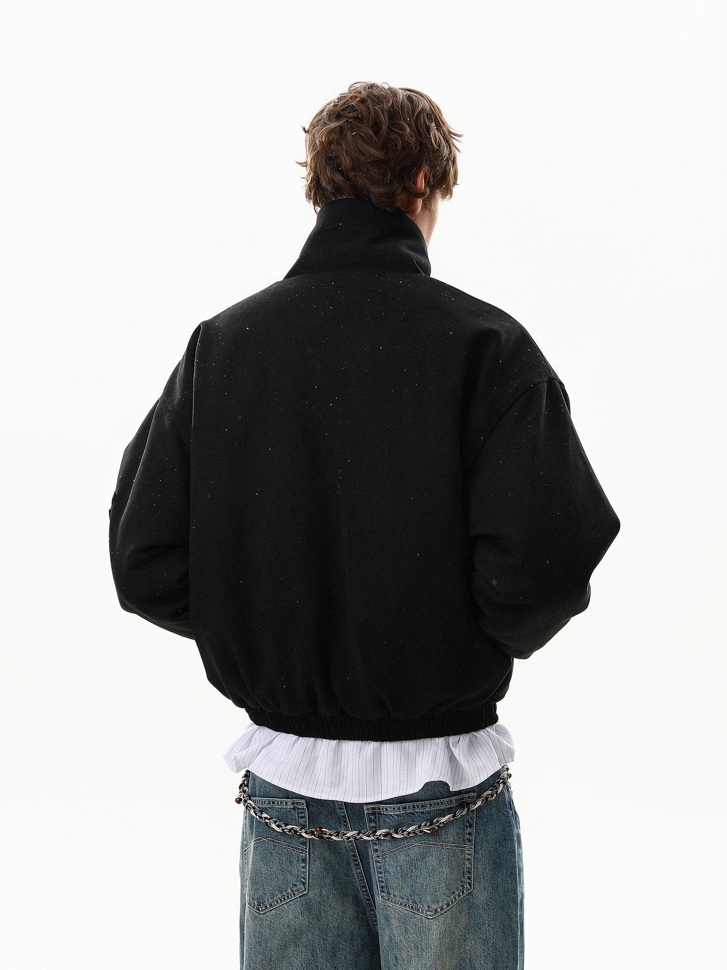 Cross Buckle Fur Jacket (2color)