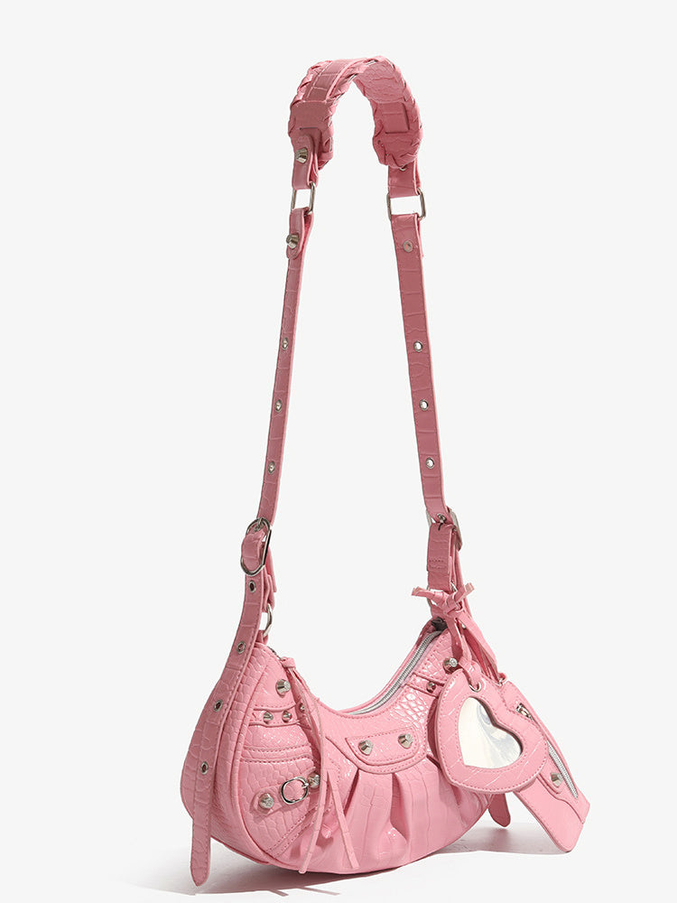 Moon Leather Bag (5color)