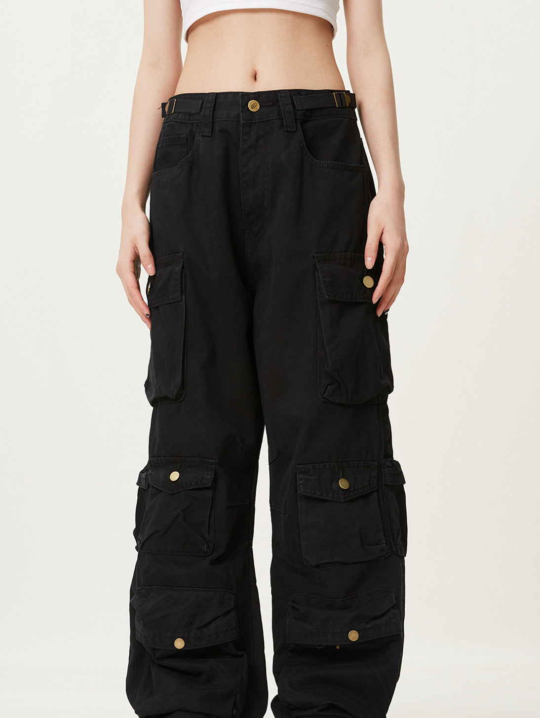 RETRO DENIM CARGOPANTS (3COLOR)