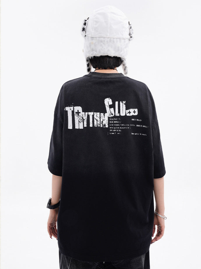 Trythmclub Printing T-shirt (2color)