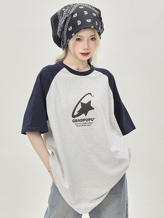 Raglan Shooting Star T-shirt (2color)