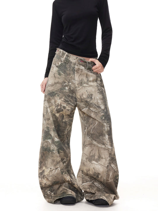 Baggy Realtree Pink Stitch Denim