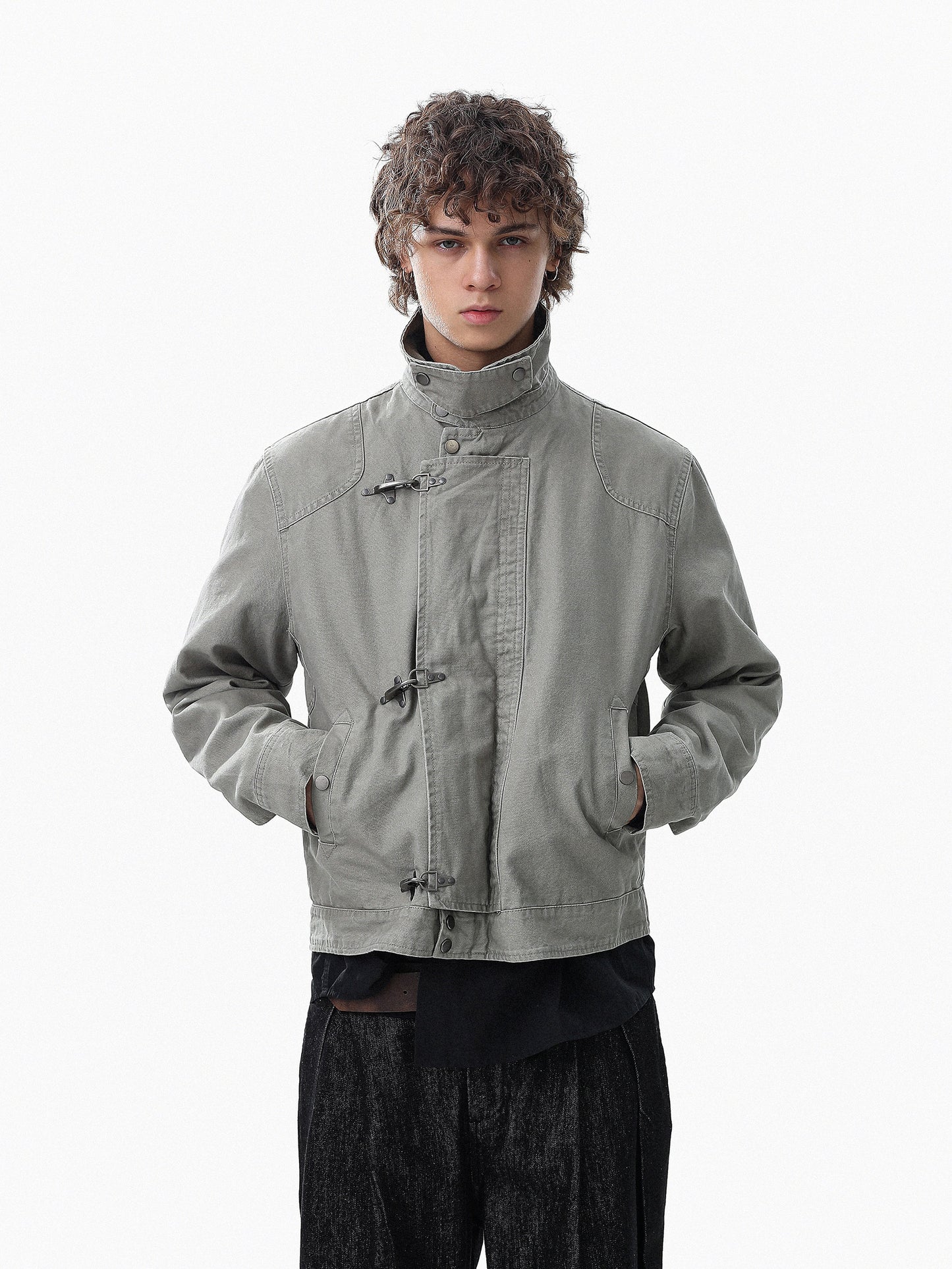 Fireman Denim Jacket (2color)