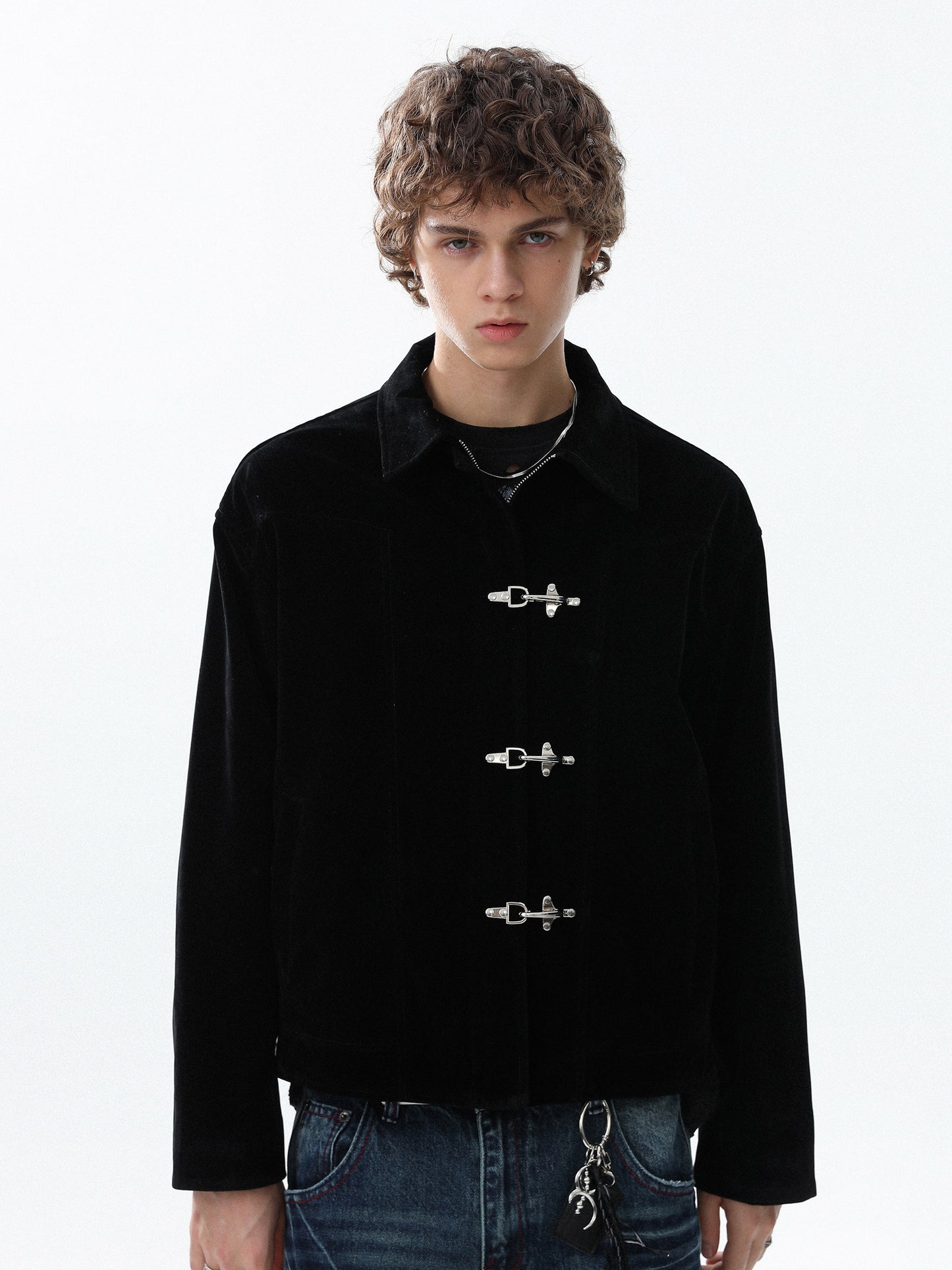 Suede Fireman Jaceket (2color)