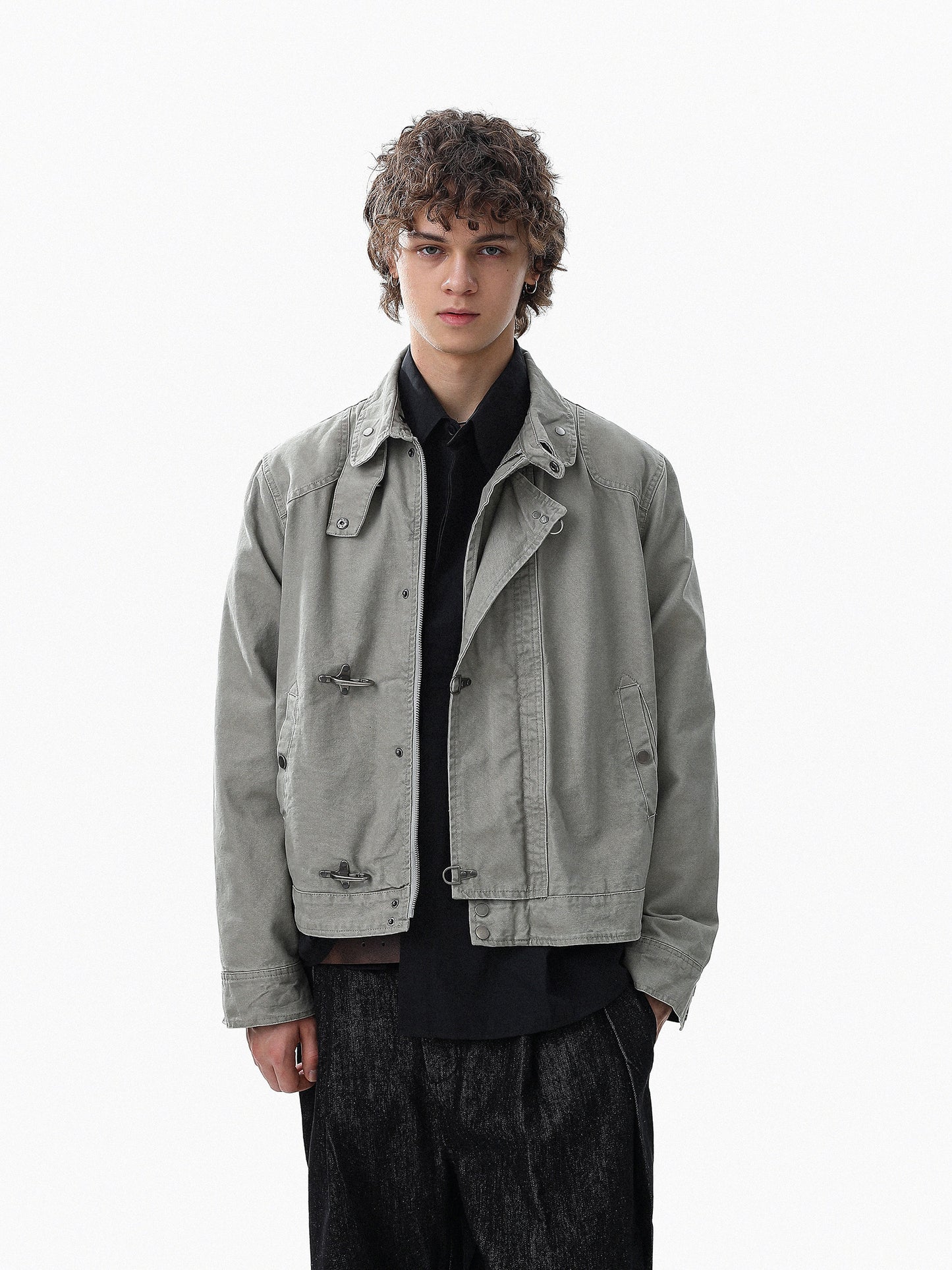 Fireman Denim Jacket (2color)