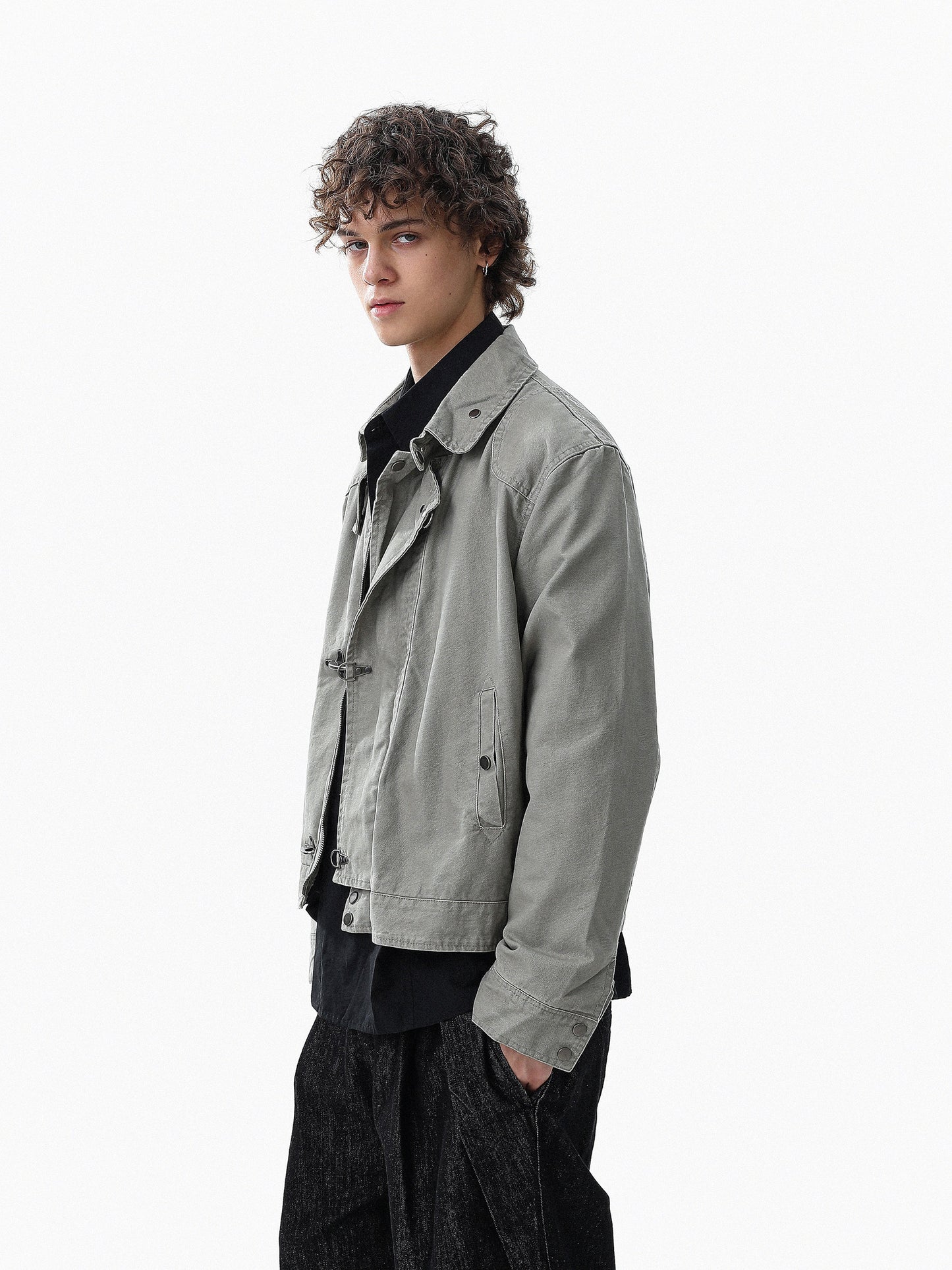 Fireman Denim Jacket (2color)