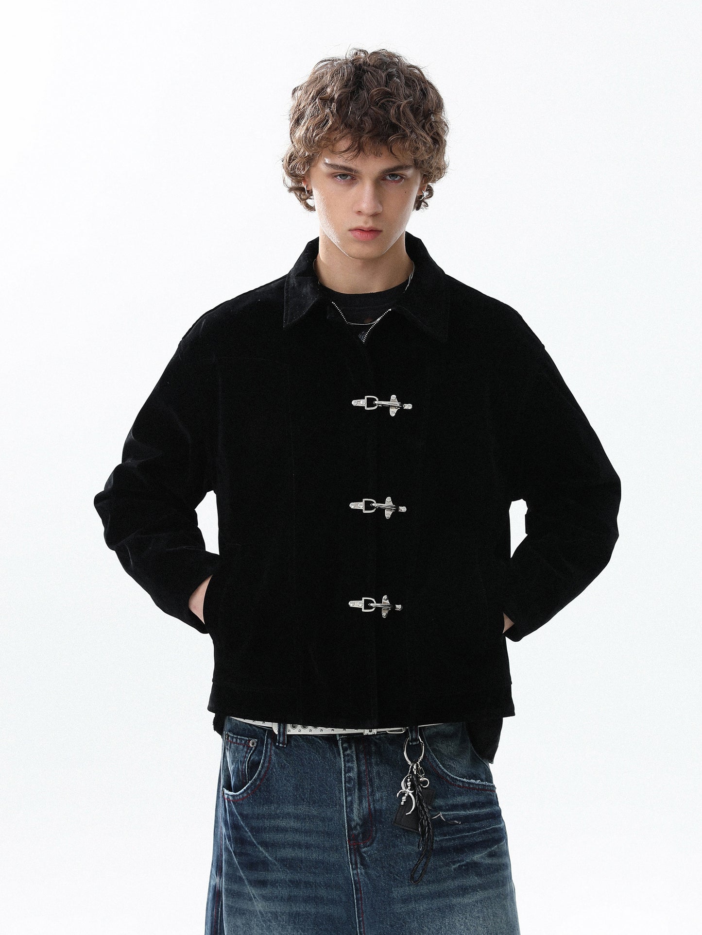 Suede Fireman Jaceket (2color)