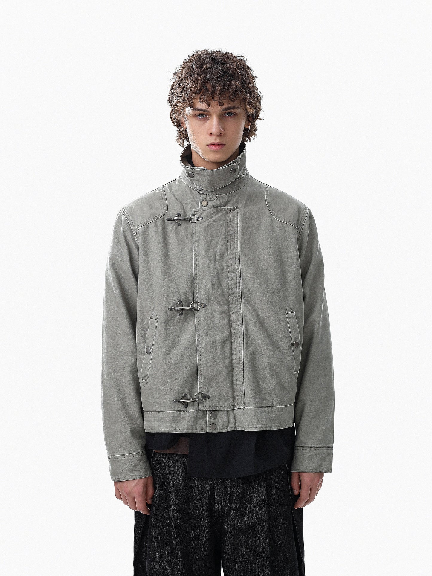 Fireman Denim Jacket (2color)