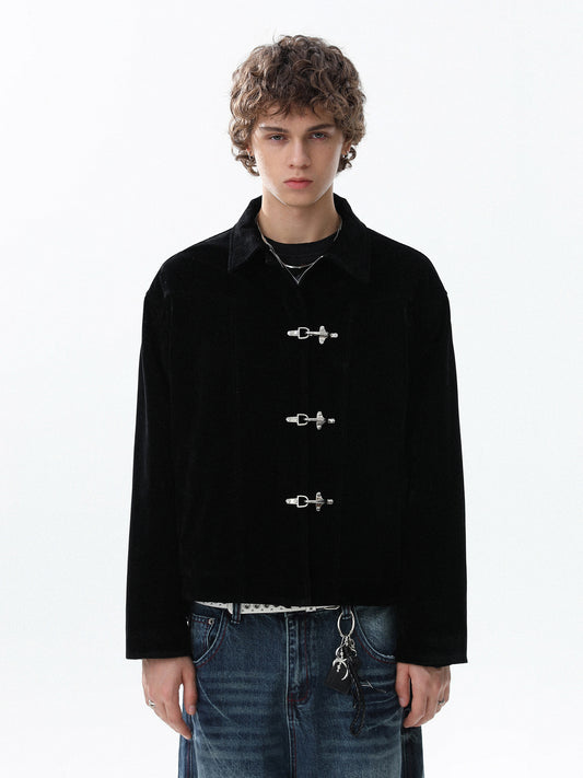 Suede Fireman Jaceket (2color)