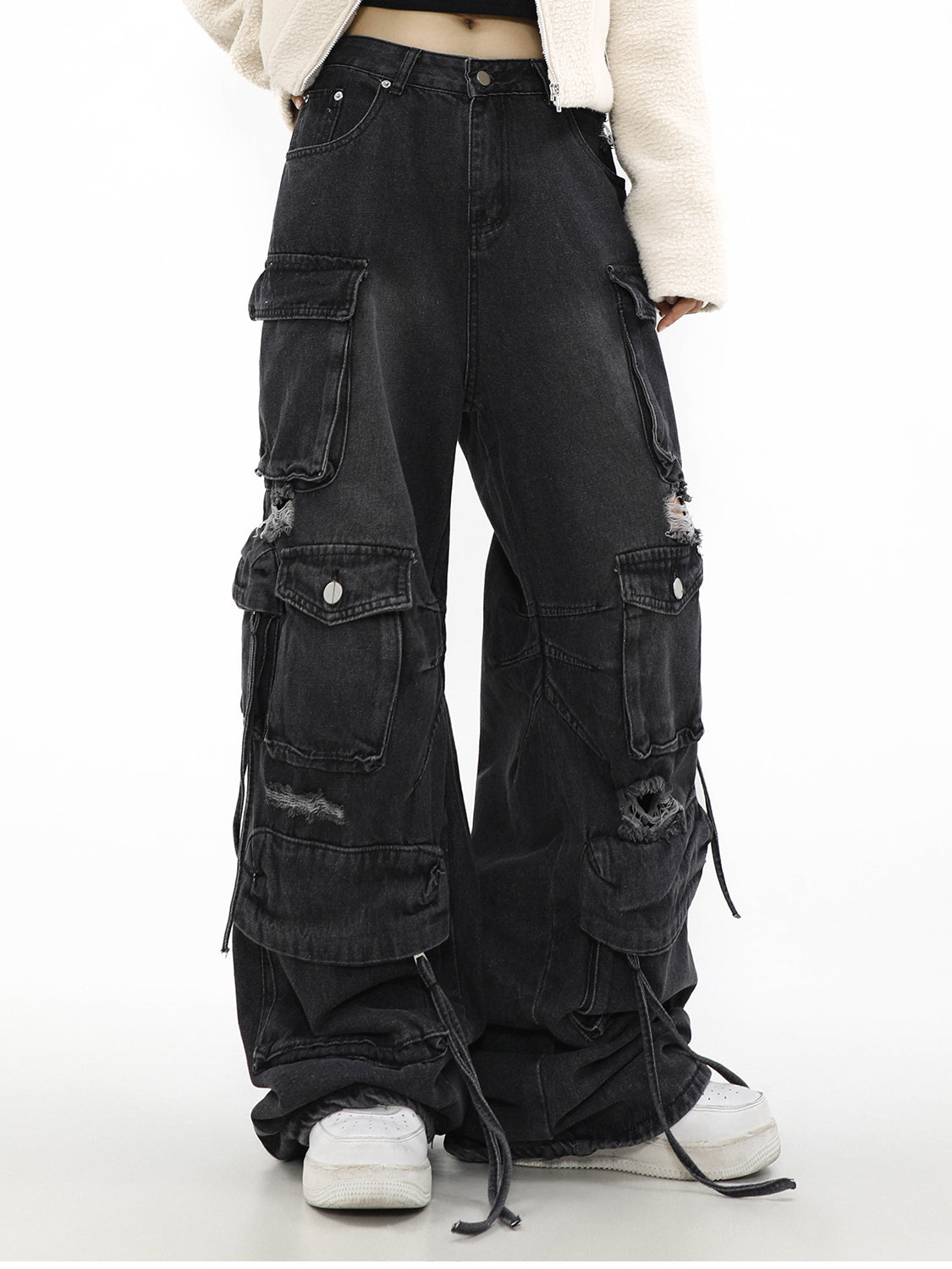 Heavy Weight Denim Cargopants (2color)