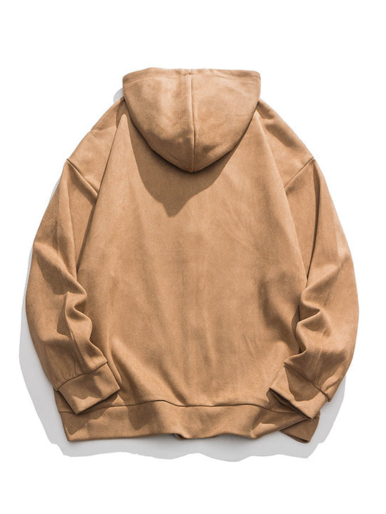 STAR SUEDE HOODIE (3COLOR)