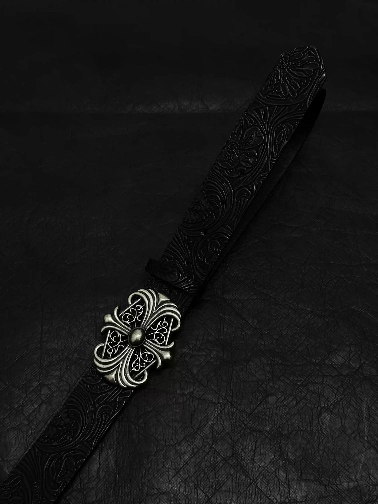 Phantom Cross Buckle Belt