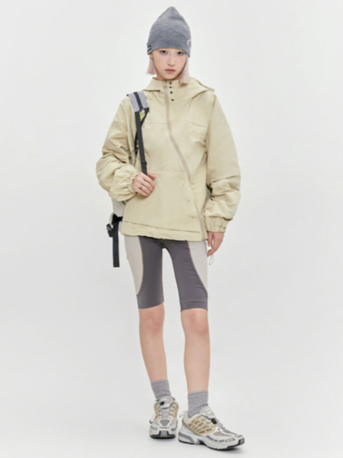 Oversized Functional Hooded Jacket (2color)