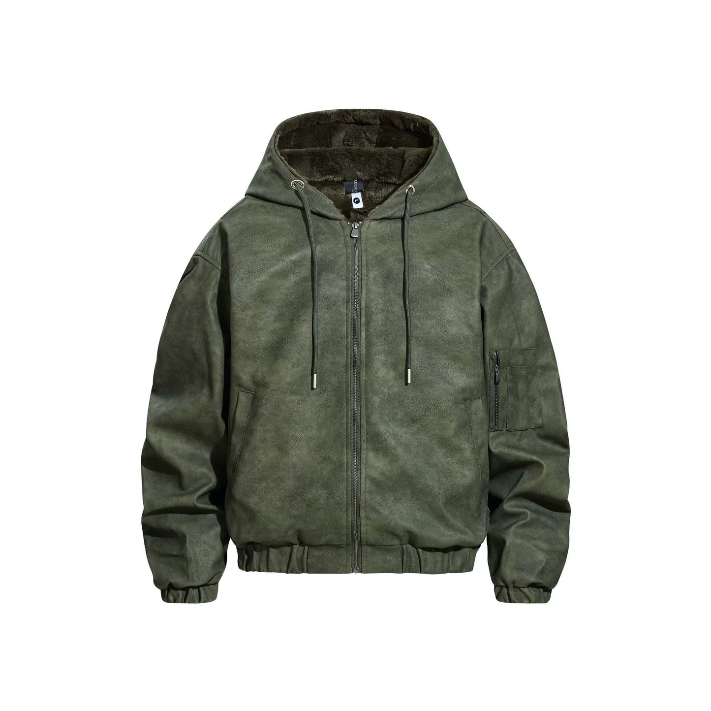 Suede Outer Hoodie (3color)