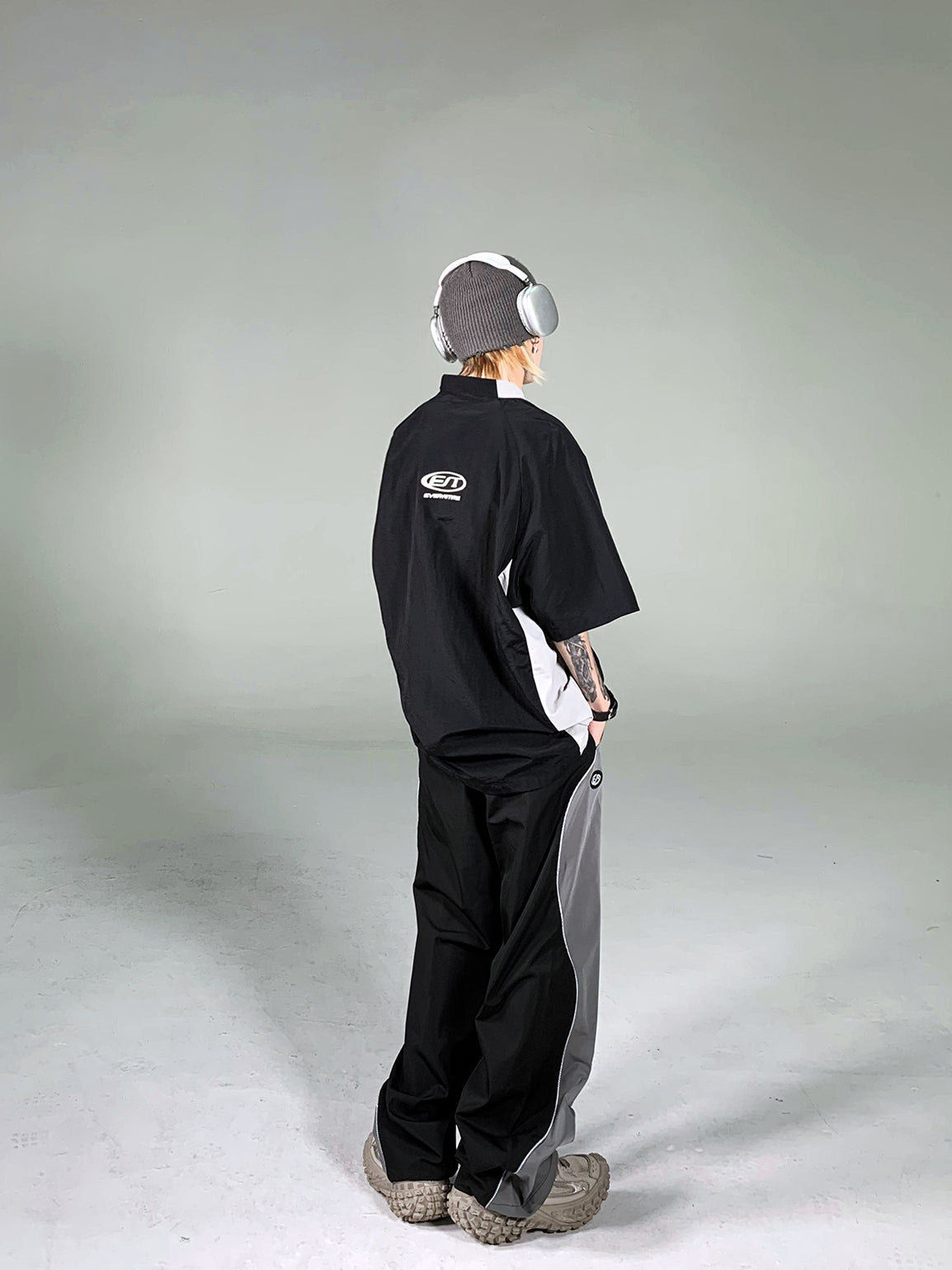 Casual Design Track Pants (2color)