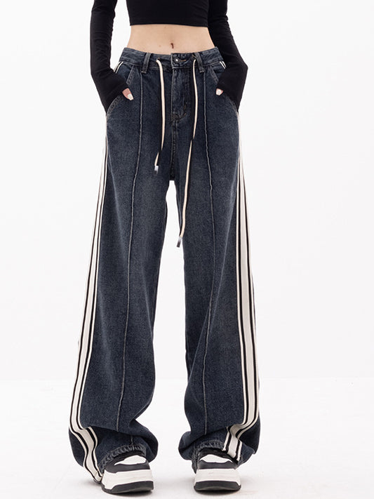 SIDE LINE WIDE DENIM