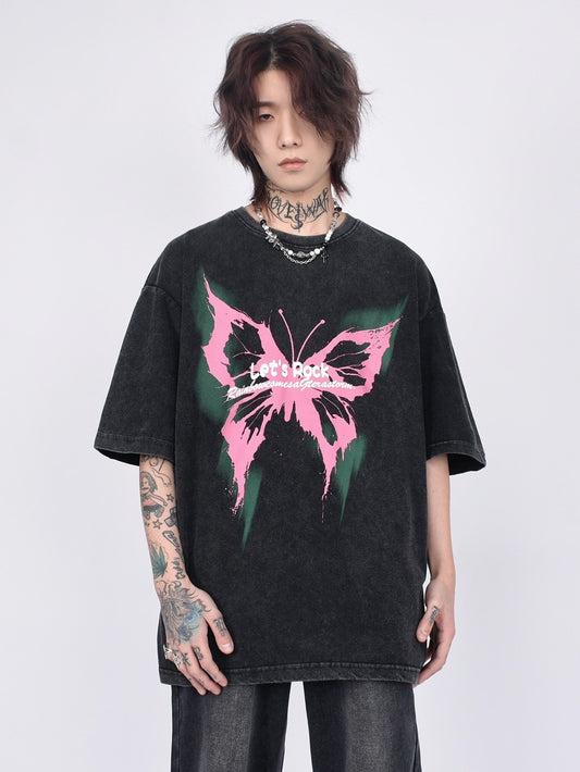 Butterfly T-shirt (2color)