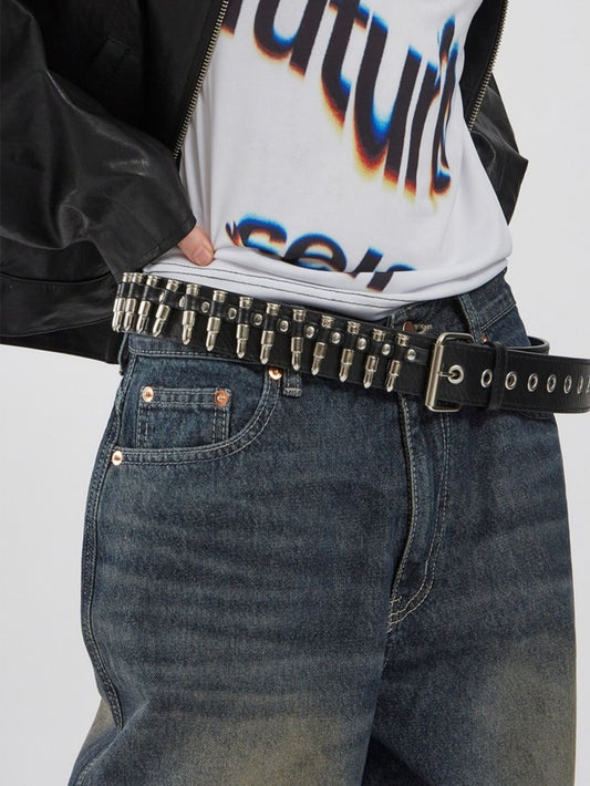 BULLET DESIGN LONG BELT