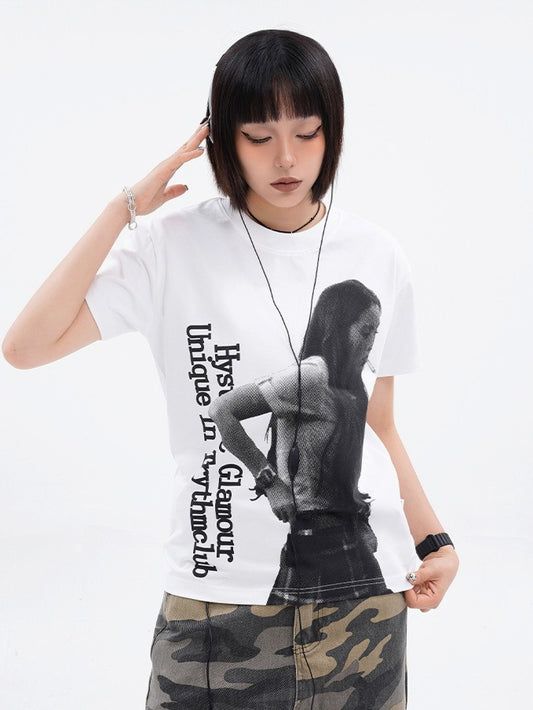Tight Photo T-shirt
