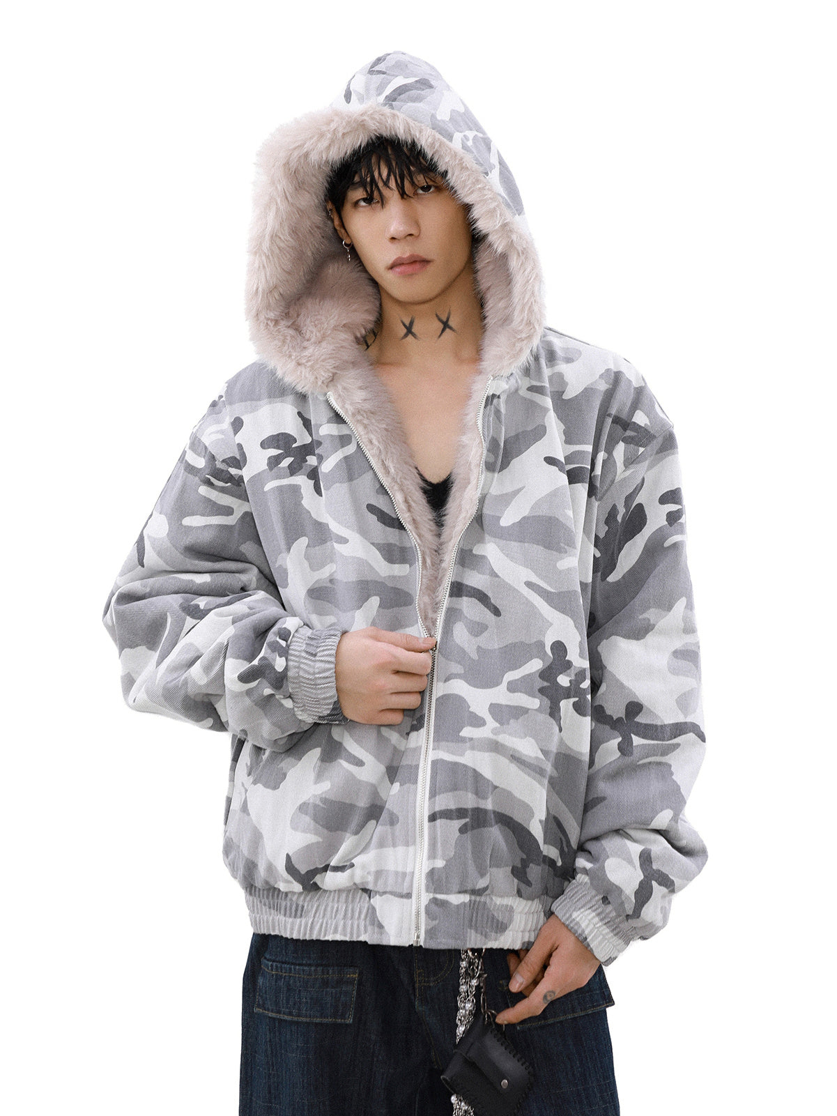 Camouflage Down Jacket