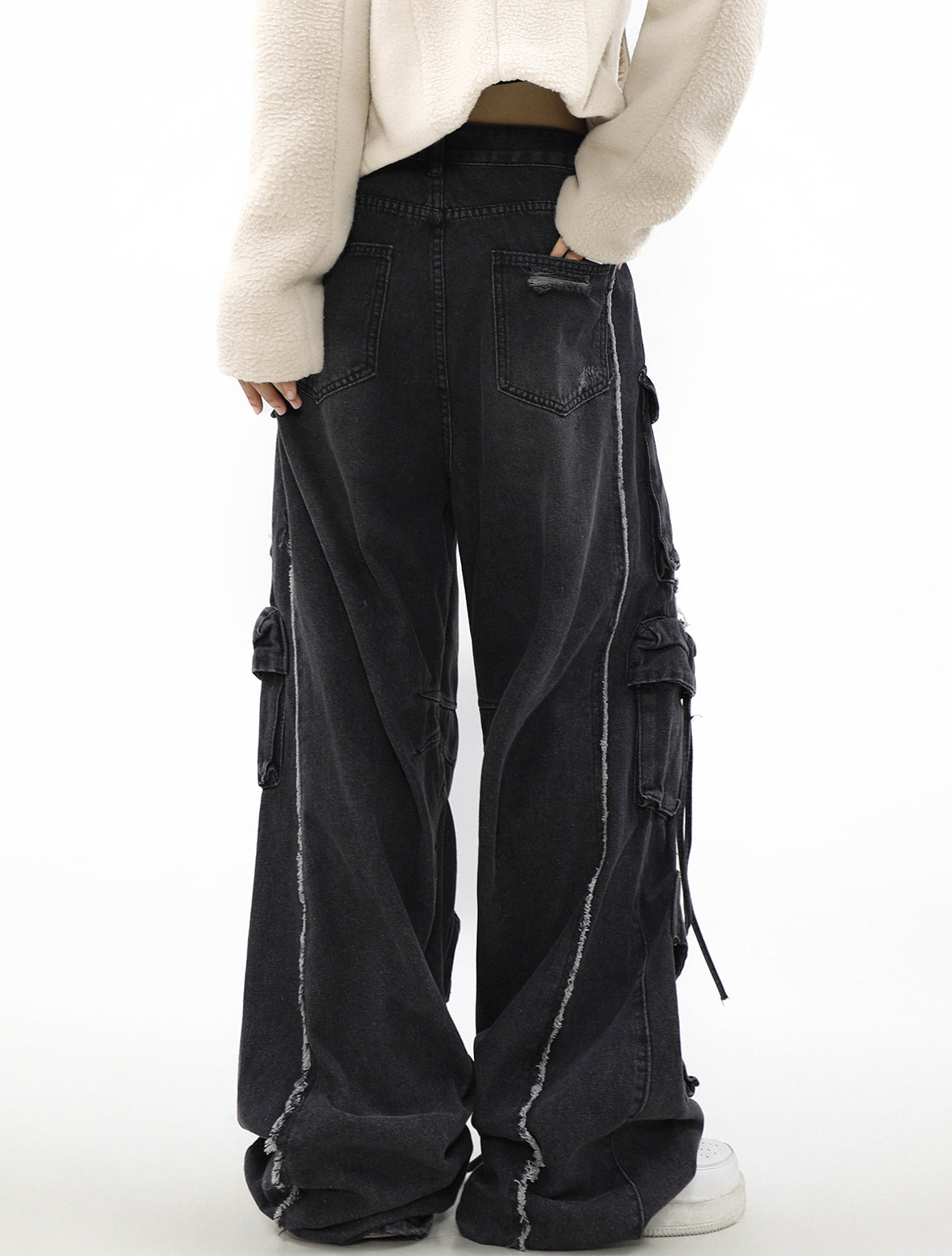 Heavy Weight Denim Cargopants (2color)