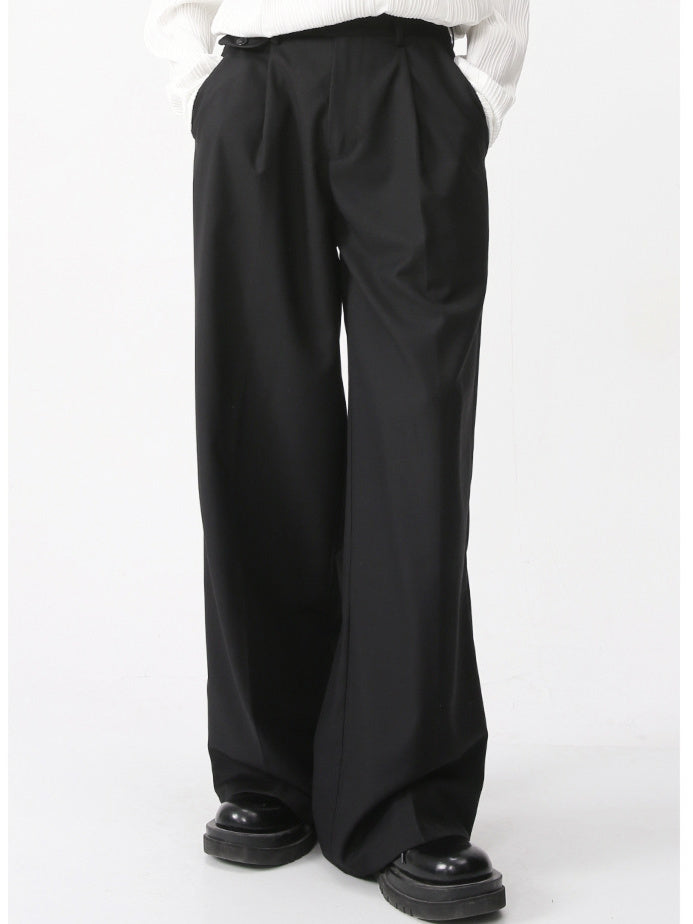 Single Tack Wide Slacks (2color)