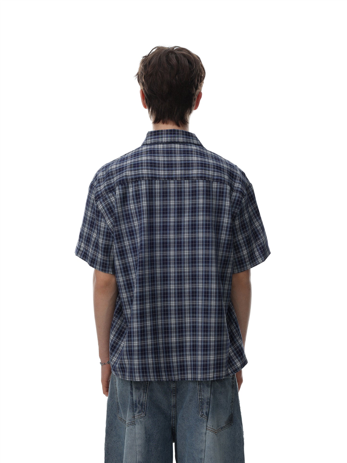 West Coast Plaid Short Sleeve Shirt (2color)