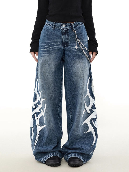 Blade Printing Denim