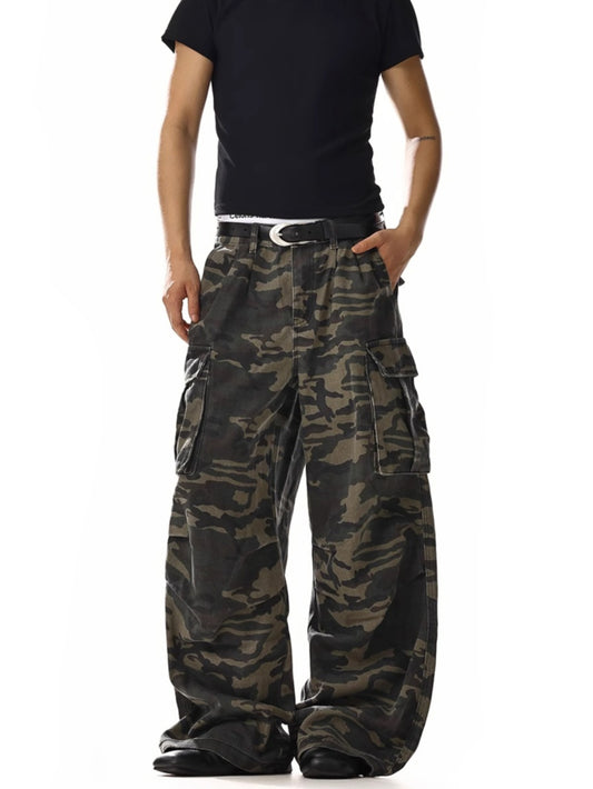 Camoflage Cargo Denim