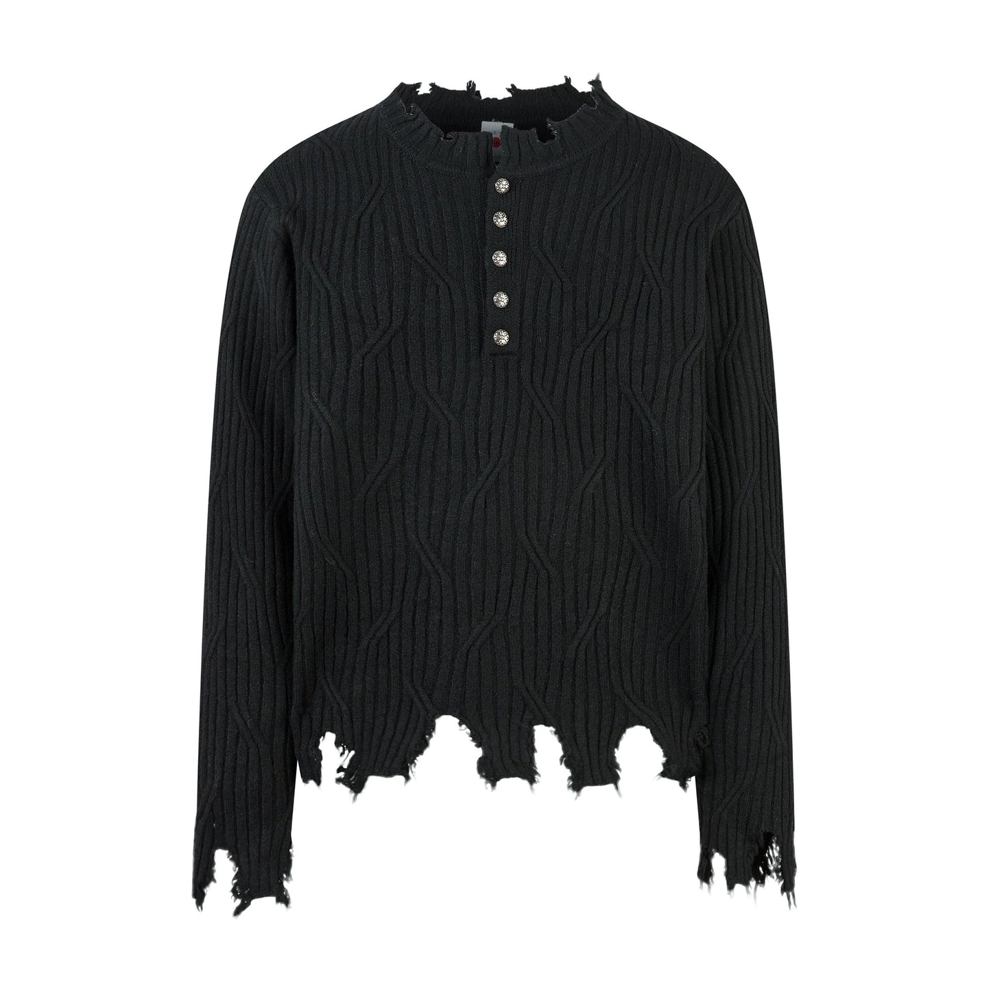 Damage Henlyneck Knit (2color)