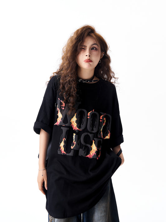 Burned Logo T-shirt