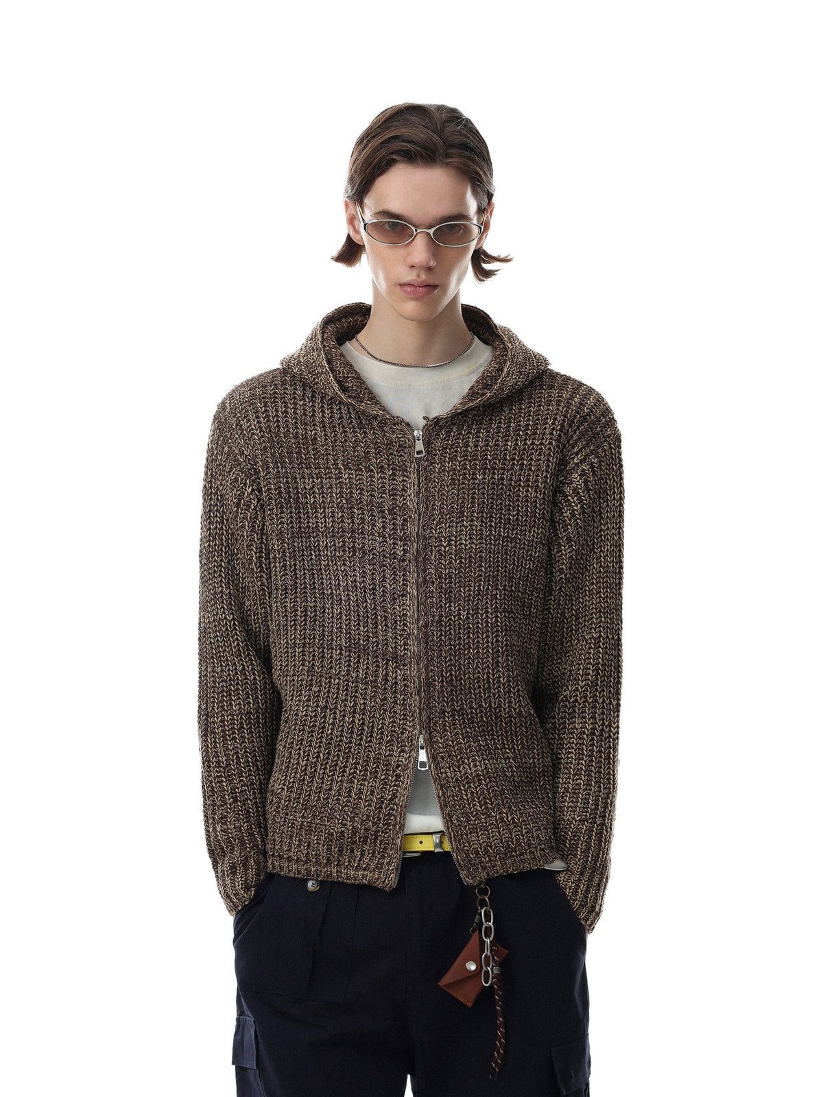 Waffle Texture Oversized Knit Jacket (2colors)
