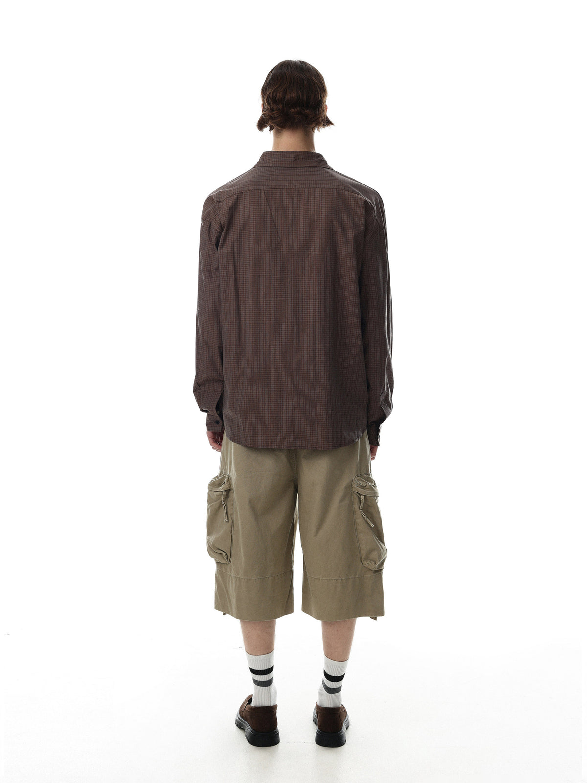 The Retro Grid Cotton Shirt