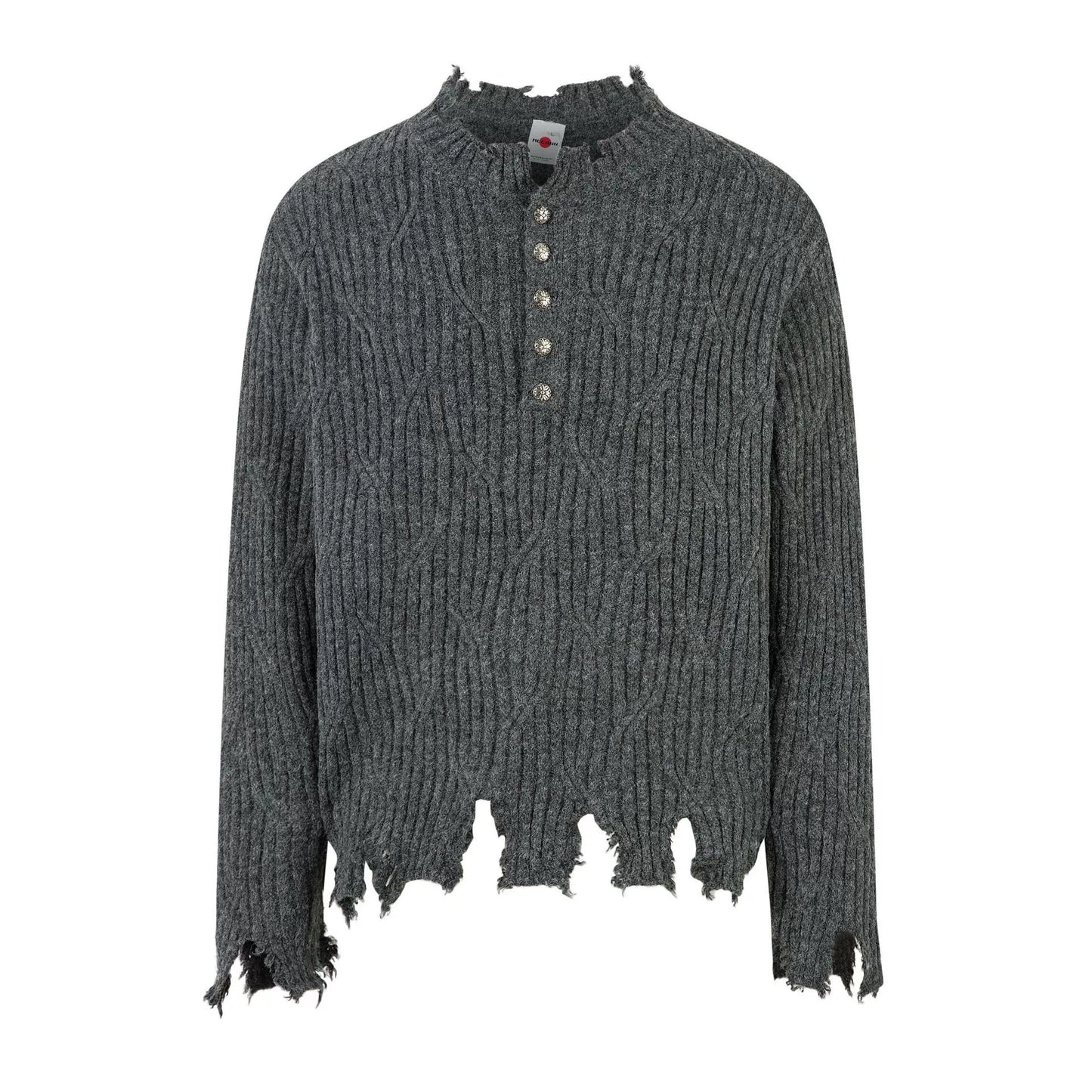 Damage Henlyneck Knit (2color)