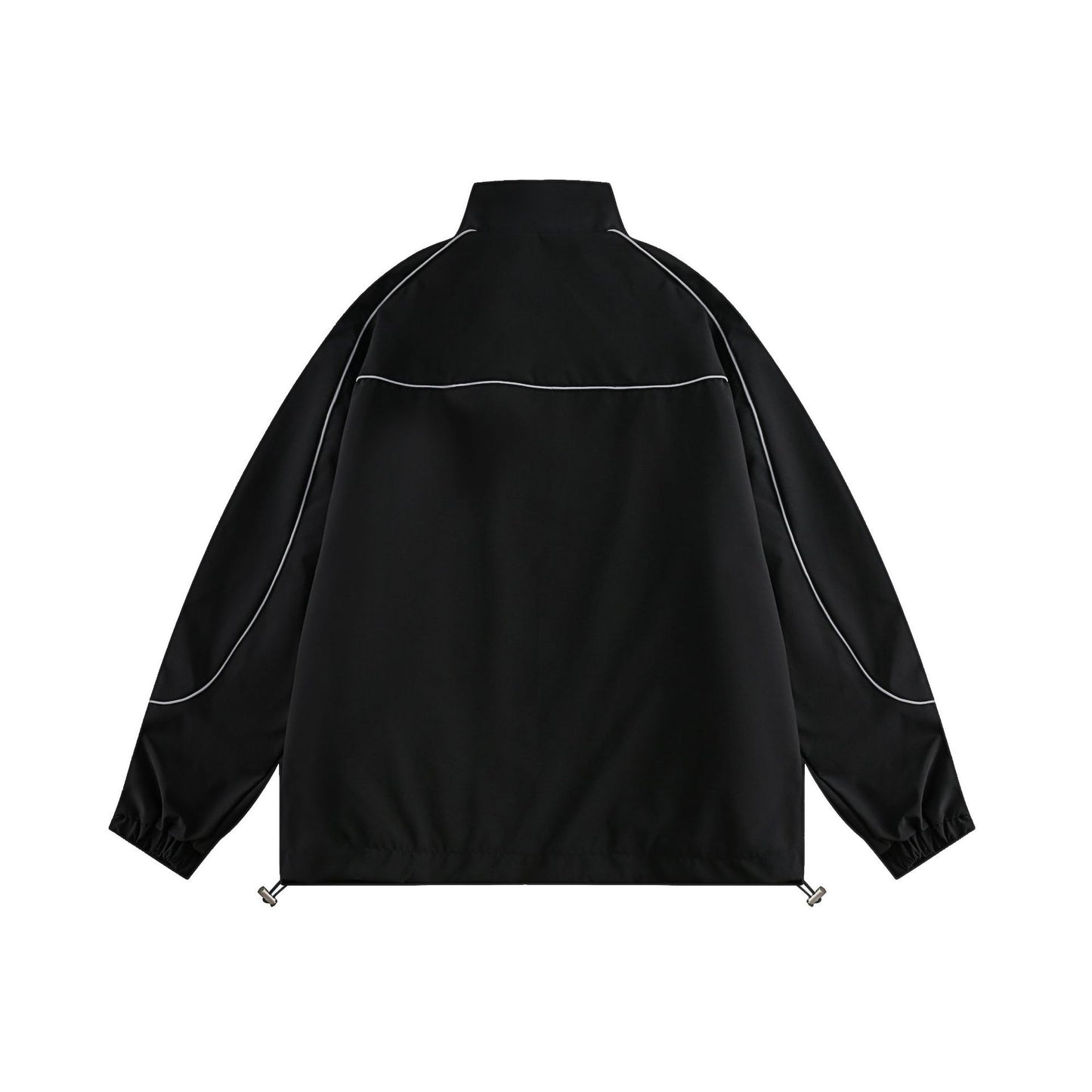 CONTRAST NYLON TRACK JACKET (SETUP)