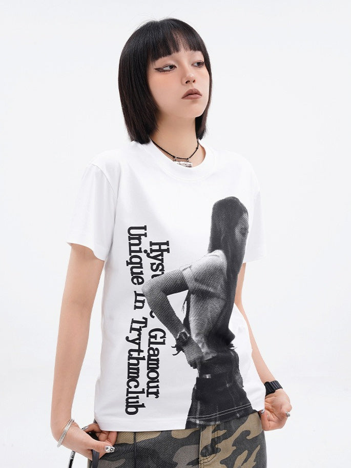 Tight Photo T-shirt