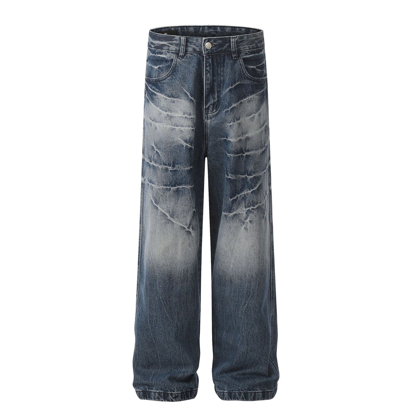 Crack Thunder Washed Denim (2color)