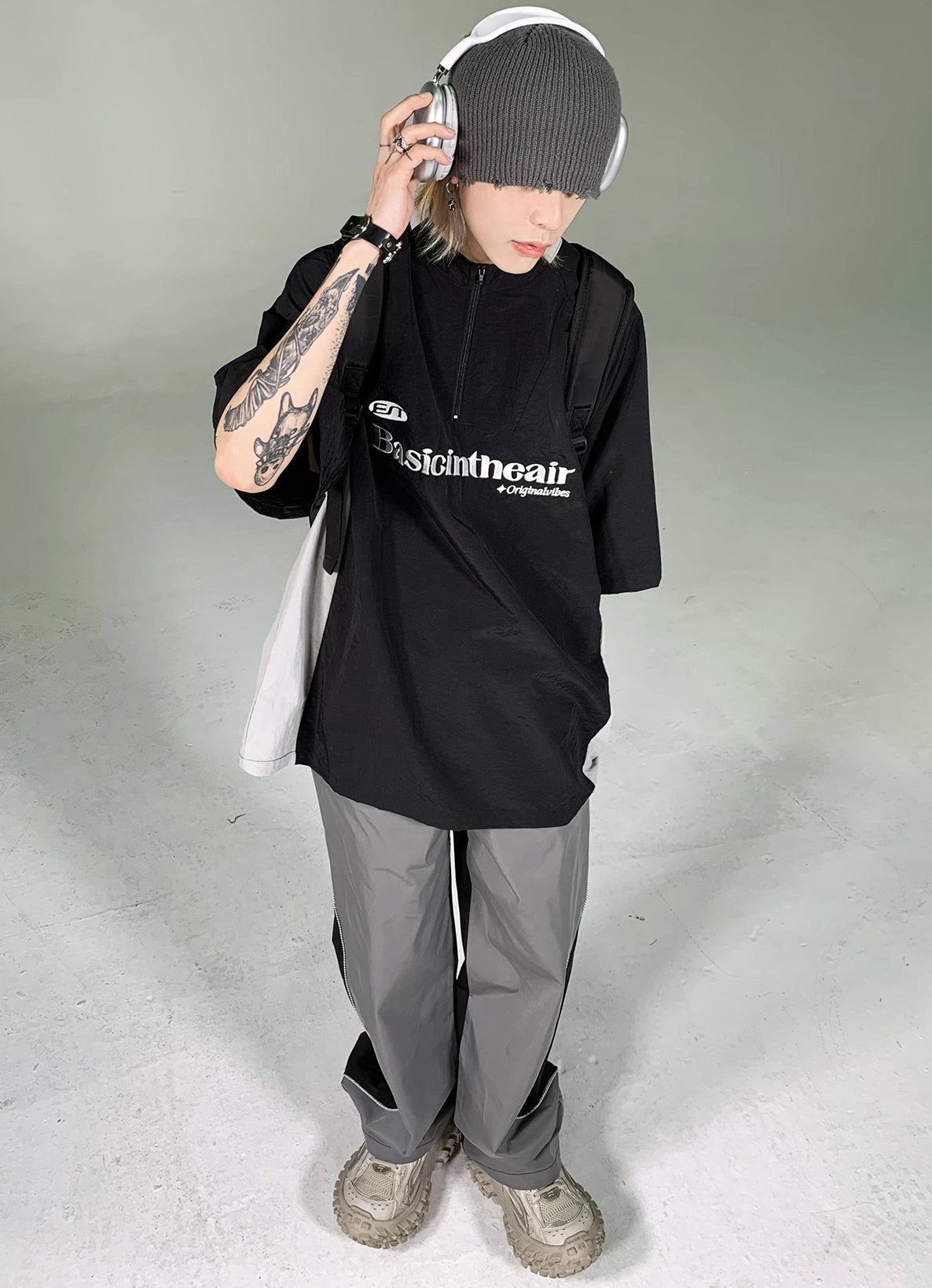 Casual Design Track Pants (2color)