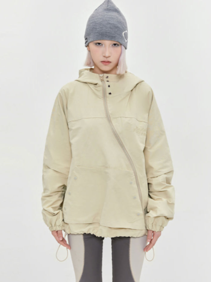 Oversized Functional Hooded Jacket (2color)