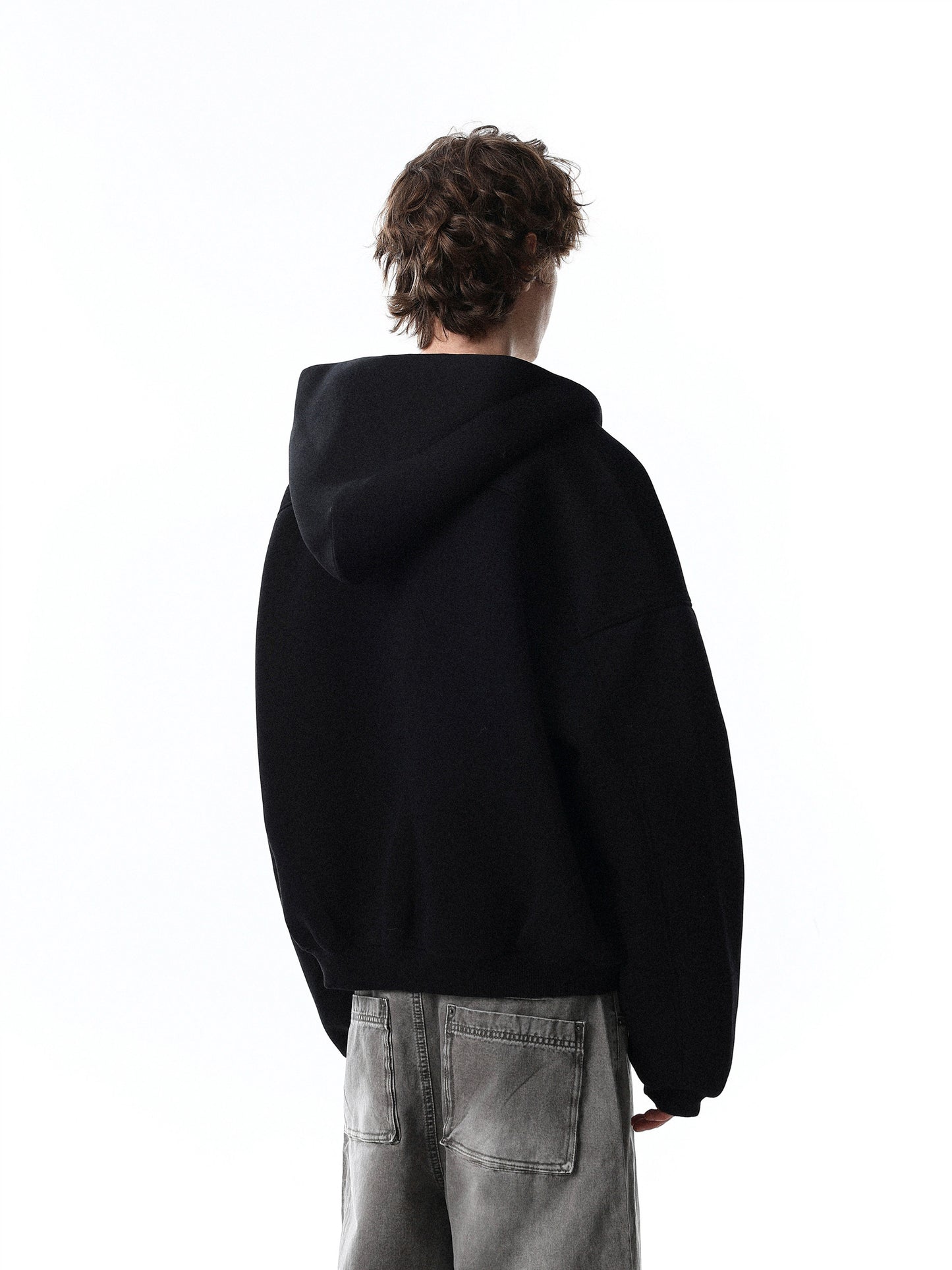 Essential Short Hoodie (2color)