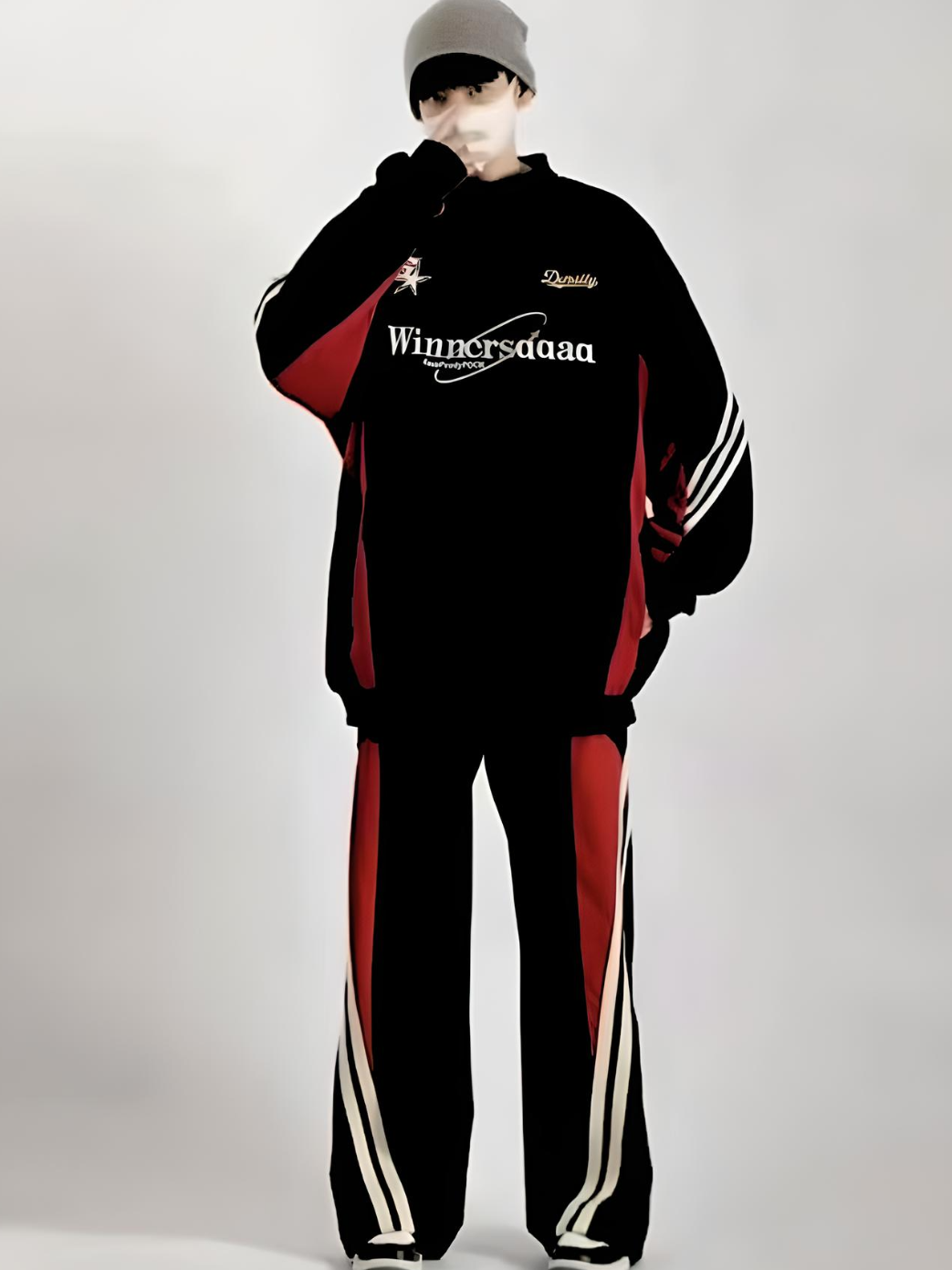 RETRO DESIGN TRACK PANTS (SET UP)