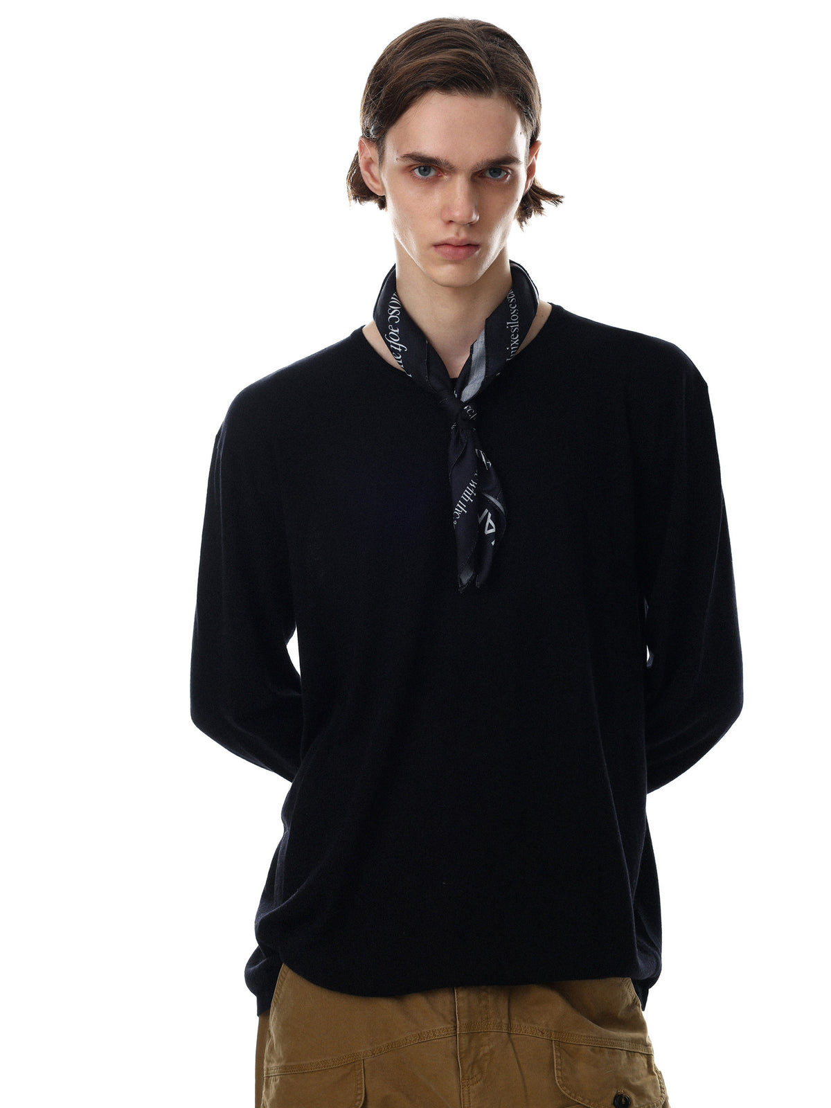 Classic Mock-Rib Oversized Long-Tee(3colors)