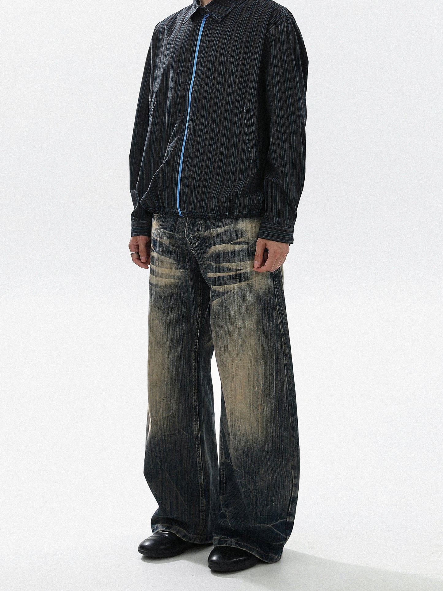 Dark Indigo Washed Denim