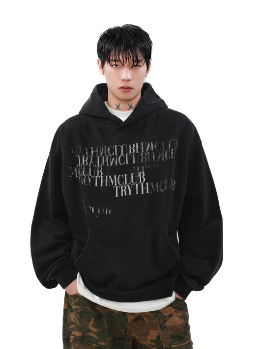 Sentence Short Hoodie (2color)